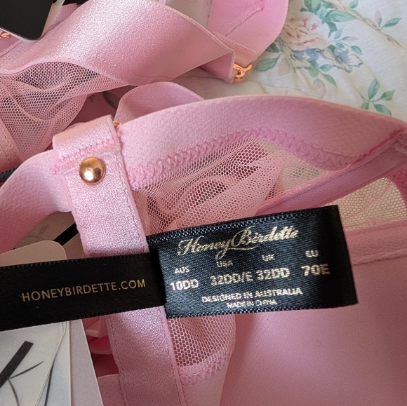 New With Discoloration 3 Piece Honey Birdette Kukuro Set Blush - Picture 7 of 15